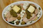 Alle ingrediensene i formen